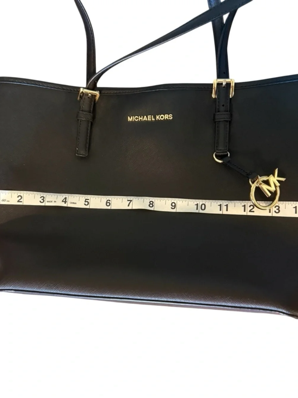 Michael Kors saffiano leather tote purse